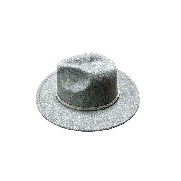 Classic Sherlock Holmes Style Grey Fedora Hat - Picture 4 of 7